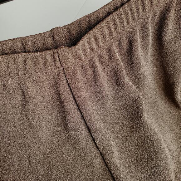 Women Chicos Travelers Stretch Pant XL Short Neutral Easy Relaxed Career Comfort - Picture 4 of 10